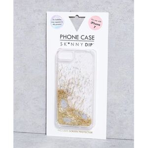 Skinnydip London Gold/Silver Crown iPhone Case